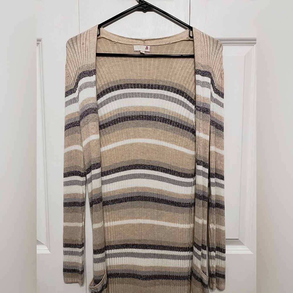 🖤 SO | Women’s pastel ankle length cardigan with pockets | NWT